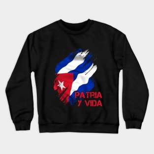 Patria Y Vida T-shirt Crewneck Sweatshirt